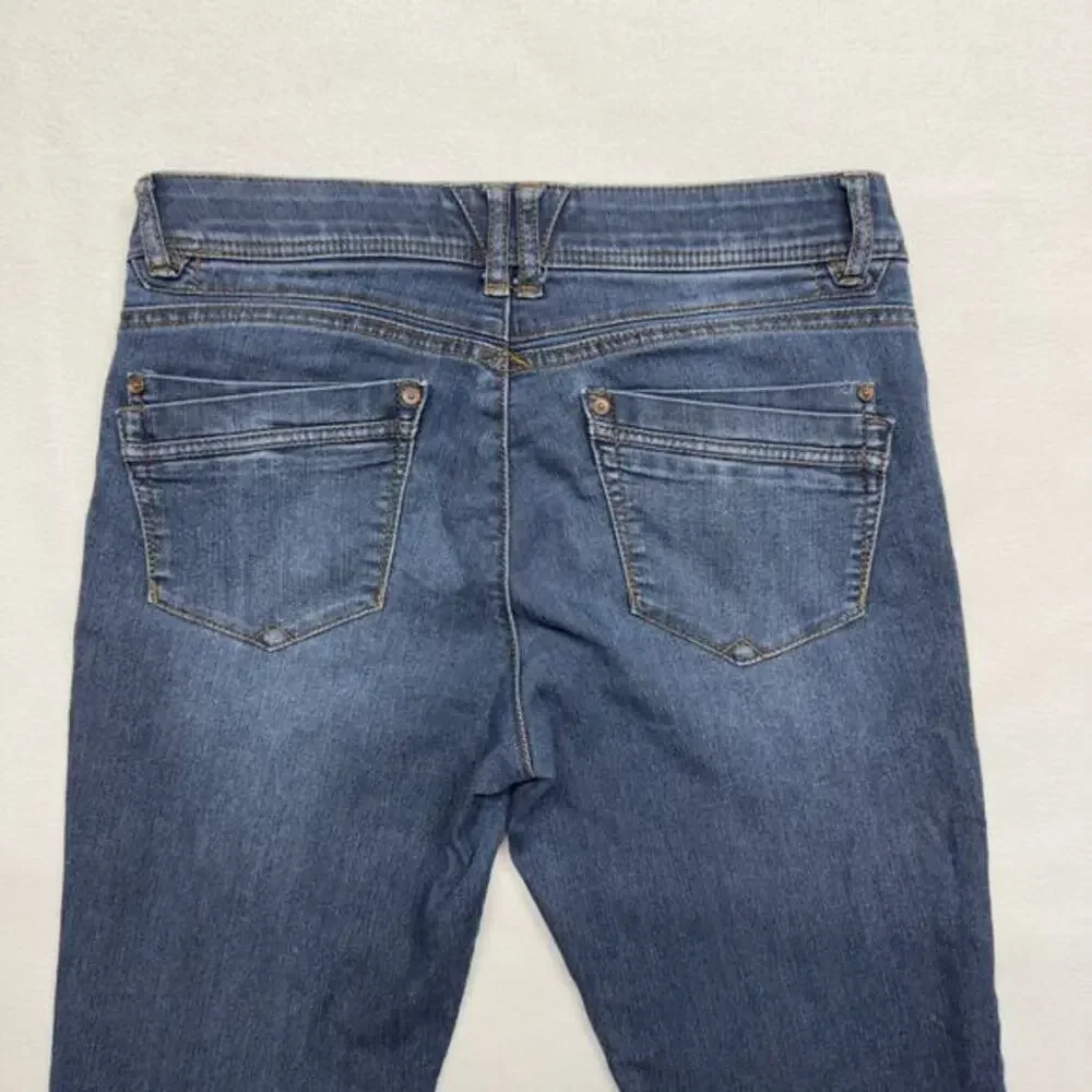 Democracy Jeans Womens‎ Size 6 Blue Skinny Mid Rise Ab Technology Stretch Denim - Picture 5 of 7